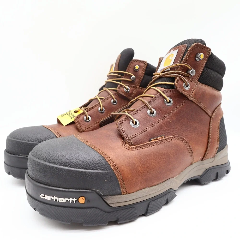 Carhartt Work Boots Mens 11 Wide CME6355 Ground Force Waterproof Safety Toe NIB